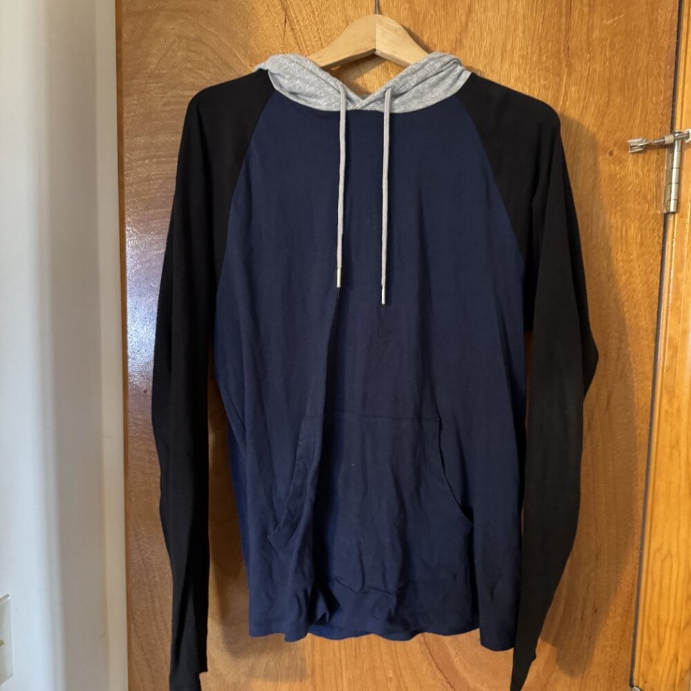 Old Navy Dark Blue and Black Hoodie